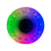 Trottinette pour enfants avec roues en ligne de 64 mm, coque en plastique lumineuse