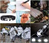 Kit de survie de premiers secours en matériau PP TMT-S1 276 pièces, pochette Molle EMT IFAK, équipement de plein air, sac de traumatisme portable pour le camping et la randonnée