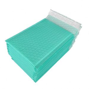 ถุงบรรจุภัณฑ์เสื้อผ้าแบบปิดผนึกเอง Green Foam Express, ถุงฟองอากาศฟิล์มร่วมอัดสี, ถุงฟองอากาศสีม่วงหนา, สีนู้ด - Product Image 5