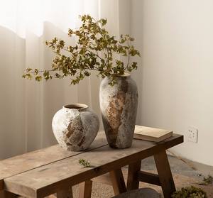 Jingdezhen Bubble Glazed Pottery Luxury Popular Clay Vase Table Top Cerámica Jarrones Decorativo - Product Image 3