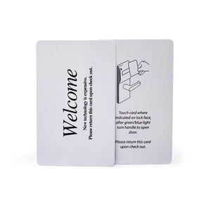 Carte magnétique de proximité intelligente RFID ISO14443 A F08 1K 13,56 MHz, carte-clé d'hôtel RFID - Product Image 5