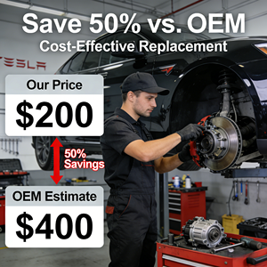 מוט הגנה לפגוש אחורי של LinTech, מוט חיזוק לפגוש אחורי, תושבת מרכזית לפגוש אחורי לדגם Y ודגם X 1034844-00-C - Product Image 4