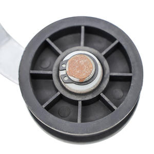 Roue de support de sèche-linge, pièce de rechange 37001287, accessoire de poulie en plastique durable pour machine à laver - Product Image 3