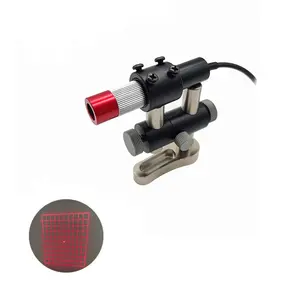 Hot Selling Adjustable Focusing D16mm 638nm 10mw 20mw 30mw 50mw DOE Lens 5V Red Grid Industrial Grade Laser Diode Module