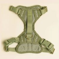 Arnés táctico para mascotas para perros pequeños a grandes Cachorros para caminar y entrenar con cierre de botón correa de collar personalizada