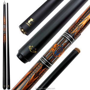 CueMall 58" Fiberglass <b>Pool</b> Cue, Professional Billiard <b>Stick</b>, 12.5mm 4-Layer Tip, Low Deflection Shaft for Accurate Shooting - Product Image 1