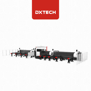 Machine de découpe laser CNC multifonctionnelle pour tubes ronds, carrés et rectangulaires, machine de découpe de tubes métalliques CNC Raycus 2000w - Product Image 1