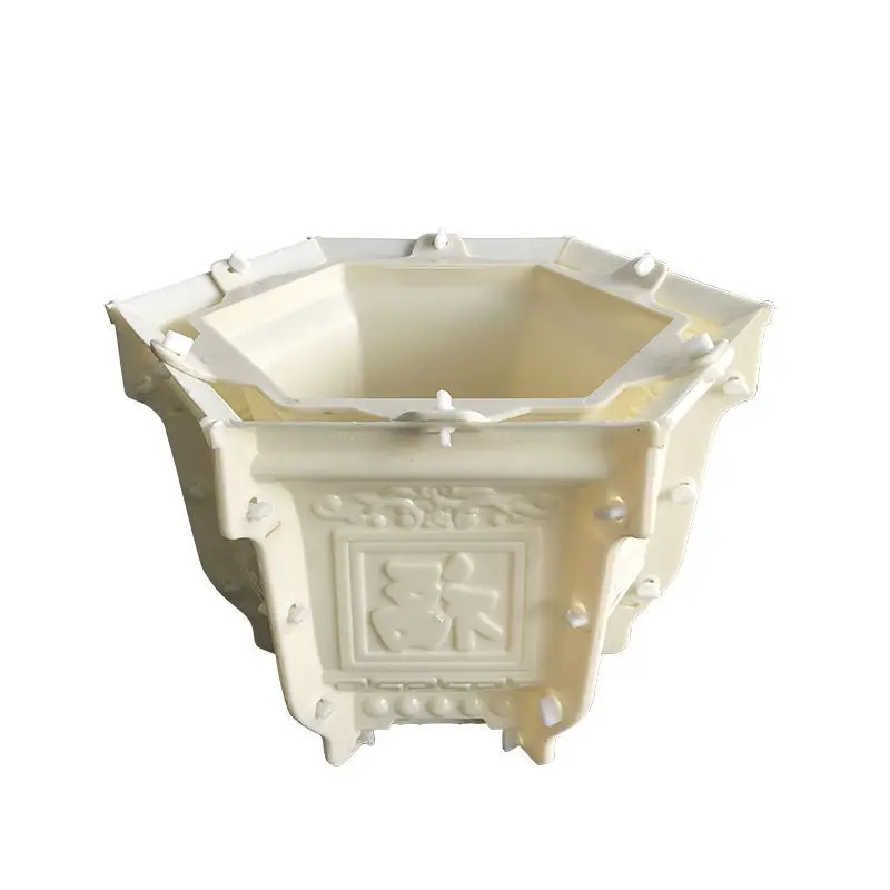 European Plastic Garden Concrete Flowerpot Mold Customization Processing Injection Molding Products