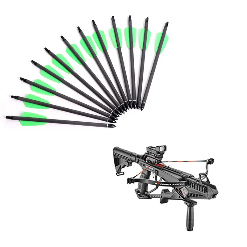 Linkboy Archery 7.5/15inch Spine350 R9 Crossbow bolt Hunting Carbon Arrows Hunting Archery Shooting Crossbow