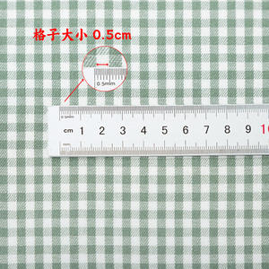 Small Checkered Woven <strong>Fabric</strong> Soft Brushed Twill 100% <strong>Cotton</strong> <strong>Fabric</strong> for Fashion DIY Shirts Dresses &amp; Tablecloths - Product Image 5