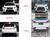 Nouveau kit de pare-chocs avant et arrière à visser pour la décoration extérieure de la voiture Lexus Rx350 Rx450h 2009-2015 Facelift 2023 F Sport Look Model