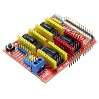 Nouvelle carte d'extension de pilote A4988 pour machine de gravure CNC Shield V4 / imprimante 3D / kit DIY Arduino A4988