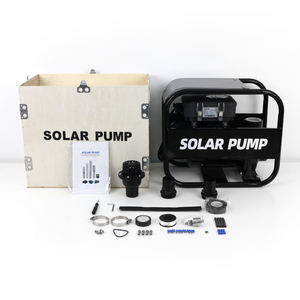 <span class=keywords><strong>Kit</strong></span> de <span class=keywords><strong>Bombeo</strong></span> <span class=keywords><strong>Solar</strong></span> de Superficie VEICHI 15M 26M3/H AC DC Híbrido con Paneles Solares - Product Image 2