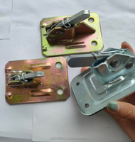JHJD Pince à plaque d'acier -001 pour échafaudage industriel et coffrage béton, pince à ressort en acier pressé, cale rapide pour échafaudage