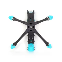 Nouveau design Axisflying, cadre de drone en fibre de carbone de 5 pouces, vente chaude, avec moule privé, fabriqué en Chine pour accessoires de drones RC