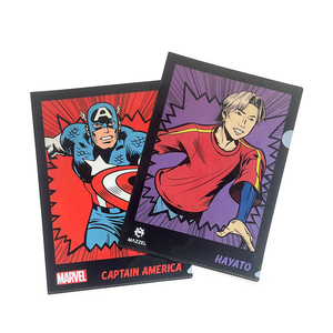 Anime in ấn A4 l-hình thư mục biểu tượng tùy chỉnh nhựa thư mục PP - Product Image 1