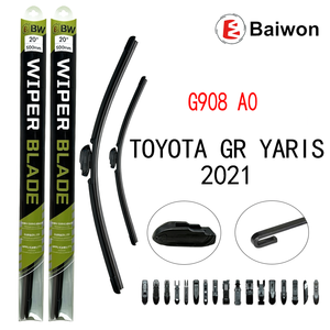 <span class=keywords><strong>Precio</strong></span> de Fábrica al por Mayor, Escobillas Limpiaparabrisas de Caucho Natural Personalizadas para <span class=keywords><strong>Toyota</strong></span> <span class=keywords><strong>GR</strong></span> <span class=keywords><strong>Yaris</strong></span> <span class=keywords><strong>2021</strong></span> - Product Image 1