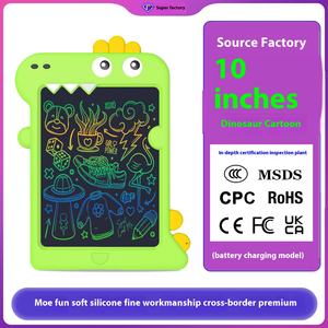 <span class=keywords><strong>Bloc</strong></span>-notes L09 ABLE, tablette d'écriture LCD <span class=keywords><strong>rechargeable</strong></span> multicolores de 10 pouces, papeterie de couleur dinosaure, <span class=keywords><strong>bloc</strong></span> d'écriture LCD de 12 pouces - Product Image 4