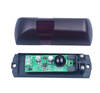 Capteurs de mouvement à cellule photoélectrique de sécurité pour portes AC/DC 12V 24V, capteur infrarouge à faisceau unique rotatif à 180 degrés pour portes de garage et portes automatiques