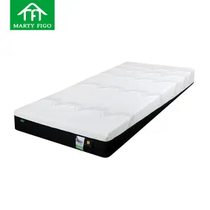 Matratze factory ODM 4 compattezza materasso in schiuma di lattice hypo-allergenic copertura rimovibile gel memory foam ad alta densità queen foam ma