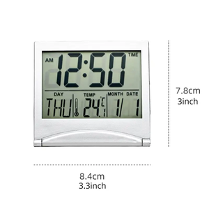 <span class=keywords><strong>LCD</strong></span> kỹ thuật số lịch đồng hồ báo thức bảng Trạm thời tiết và nhiệt độ du lịch đồng hồ điện tử tuyệt vời đồng hồ báo thức - Product Image 5