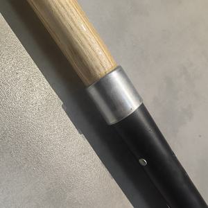 Pala JUNQIAO de Acero al Carbono de Alta Calidad con Mango de Madera, Herramienta Manual Agrícola para Jardín, Color Negro, Modelo S526, Gran Oferta al Mejor Precio - Product Image 4