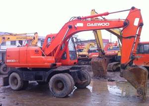 ใช้ Doosan Dh130รถขุดล้อยางใช้ Doosan 130 140รถขุดล้อยางสำหรับขาย - Product Image 6