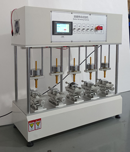 IEC 62133 Five Axis Button Life Testing Machine <b>Key</b> Life Test Machine for <b>Keyboard</b> Remote Control Mobile Phone Endurance Test - Product Image 2