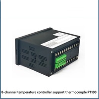 Customized 8-Channel PID Temperature Controller Heavy Duty Multi Loop PT100 Thermocouple Temperature Instrument Supplier