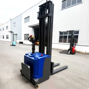 รถยกพาเลทแบบขับเคลื่อนด้วยตัวเอง รับน้ำหนัก 1500กก. 2000กก. แบบกึ่งไฟฟ้าอเนกประสงค์ พร้อมส่งฟรี - Product Image 1