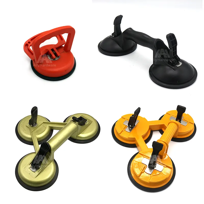 Heavy Duty Double Handle Gripper Glass Sucker Plate Lifter Glass Suction Cups for Glass