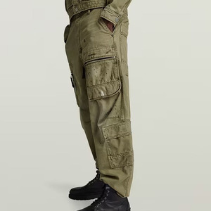 Vert 3D Multi Poche <span class=keywords><strong>Cargo</strong></span> Relaxed Jeans <span class=keywords><strong>Cargo</strong></span> Pantalon Hommes <span class=keywords><strong>Y2k</strong></span> Baggy pour Hommes Graffiti Pantalones Baggy Hombre - Product Image 3