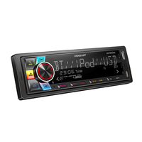 Autoradio Lecteur MP3 avec RDS DSP USB FM Stéréo pour Musique Radio Divertissement en Voiture