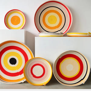 ตะกร้าสานติดผนังสไตล์โบฮีเมียนตะกร้าสานทำจากผ้าฝ้ายตกแต่งผนังจานถาดสานผลไม้ - Product Image 5