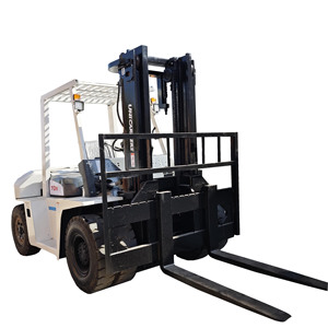 Montacargas Usado TCM FD70 de 3t, Diésel, Hidráulico, con Desplazador Lateral, 3m 6m 8m, Pequeños Elevadores de Paletas, Montacargas para Contenedores - Product Image 1