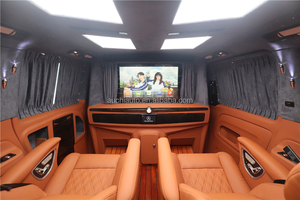 <span class=keywords><strong>MBS</strong></span> style 4 places luxe commercial BENZ VCLASS cloison de véhicule 40 pouces TV mur sortie d'air paroi latérale pour w447 VITO - Product Image 6