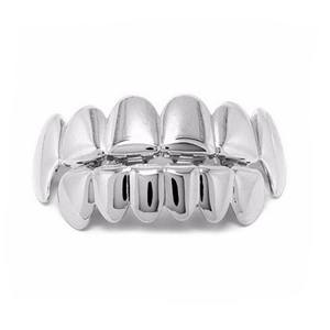 Grillz 8 Dents Haut et 8 Dents Bas Plaqué Or 18K Style Hip Hop <span class=keywords><strong>Rappeur</strong></span> Bijoux de Corps pour Hommes Femmes pour Fêtes Anniversaires Cadeaux Inclus - Product Image 2