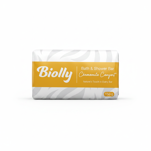 Biolly Barra de Belleza Calmante de Manzanilla 150g - Fórmula Desintoxicante de Alto Rendimiento Sin Sulfatos - Product Image 2