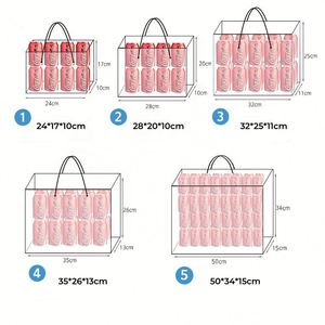 Sacs cadeaux de luxe en carton blanc imprimés sur mesure avec poignée pour chaussures et vêtements, logo personnalisé - Product Image 5