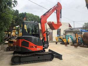 รถขุดตีนตะขาบ Zaxis60ขนาดเล็ก <span class=keywords><strong>HITACHI</strong></span> zaxis 50ของญี่ปุ่นมือสองขนาด<span class=keywords><strong>5</strong></span>ตัน Zx50u ผลิตจากญี่ปุ่น - Product Image 3