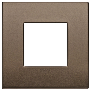 Classic 2M Dark Bronze <b>Plate</b> 9.7cm Square Wall <b>Switch</b> Cover - Product Image 1