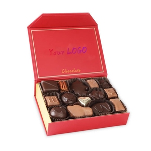 Scatola per Cioccolatini Personalizzata di Alta Qualità, Confezione Biodegradabile per Matrimoni e Sushi, con Stampa in Lamina e Nastri Accessori - Product Image 5