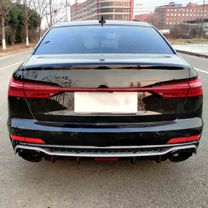 Difusor trasero con tubo de escape para <span class=keywords><strong>Audi</strong></span> A6L C8, alta calidad, estilo <span class=keywords><strong>RS6</strong></span>, para <span class=keywords><strong>Audi</strong></span> A6 L, 2019, 2020, <span class=keywords><strong>2021</strong></span>, 2022, <span class=keywords><strong>RS6</strong></span> - Product Image 5