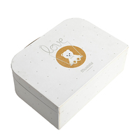 Usine d'encre de soja recyclable personnalisée Boîtes en papier pour bébé Valise d'emballage Boîte-cadeau