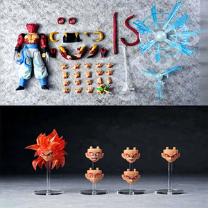 Figurine d'action en PVC Stock Demoniacal Fit SSJ4 <span class=keywords><strong>Gogeta</strong></span> pour SHF GT 30 Figures <span class=keywords><strong>Super</strong></span> <span class=keywords><strong>Saiyan</strong></span> 4 Model Toy - Product Image 2