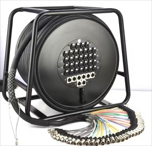 Yılan kablo arabası yılan sepeti 20m 20 kanallar gökkuşağı yılan ses kablosu sıcak satış OEM profesyonel - Product Image 1