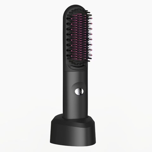 Mini Brosse Lissante Ionique Sans Fil Portable 2-en-1 Nouvelle Génération, <span class=keywords><strong>Appareil</strong></span> Lisseur Infrarouge à Vapeur Sans Fil - Product Image 4