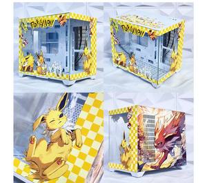 Pintura en aerosol con grabado UV, entrega directa de fábrica, caja de ordenador Pokémon personalizable y torre compatible con transmisión de imágenes DIY - Product Image 3