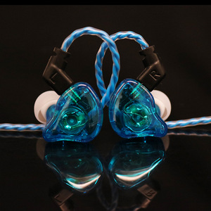 Neutral In-Ear Wired Earphones 0.78mm QDC Interface 3.5mm Plug Twisted <b>Cable</b> For Mobile And Pc Games - Product Image 1