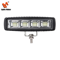 Lámpara LED de Alta Potencia para Automóvil de 9-32 V CC y 36 W, Luz de Conducción Rectangular de 6.5 Pulgadas para Maquinaria Agrícola, SUV, ATV, LML-1936